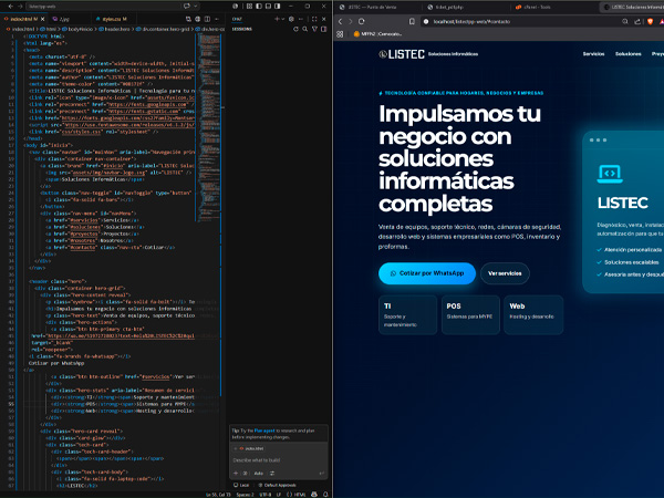 Página web corporativa